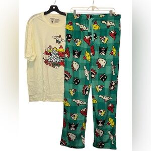 Sanrio MENS Pajama Set - Large
